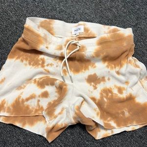 Mate the label thermal tie dye short
